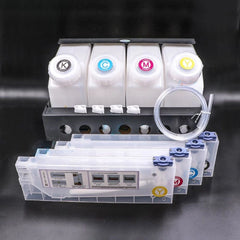 4+4 Bulk Ink Supply System for Mimaki JV33 / JV5, Mutoh & Roland image 3