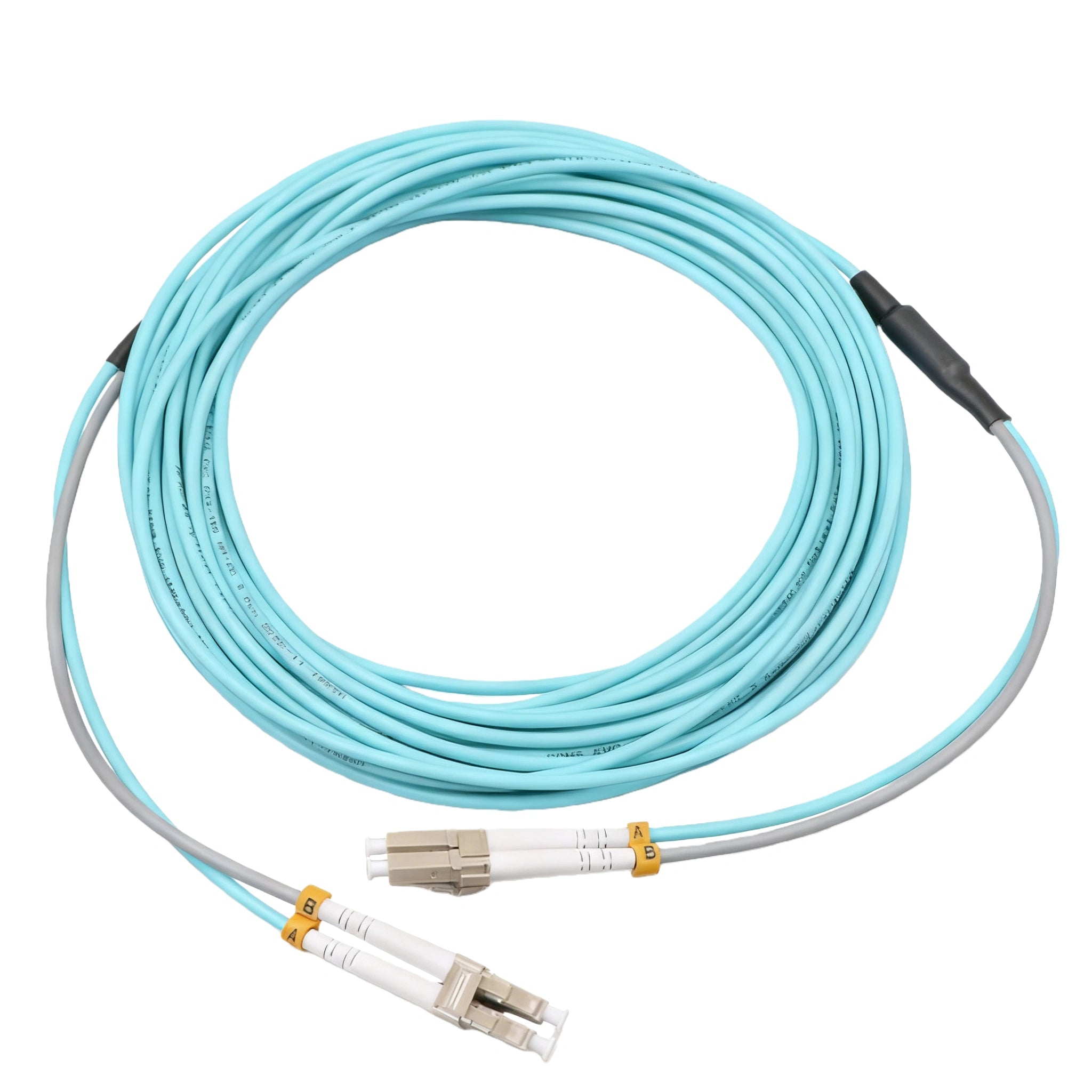 Green Armored LC-LC Fiber Patch Cable for UV Printers (7m/10m) product image