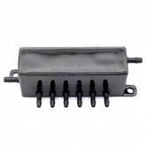 Black Ink Shunt Model 11 - Square 1 Inlet, 6 Outlets product image 1