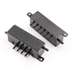Black Ink Shunt Model 12 - Square 1 Inlet, 4 Outlets product image 3