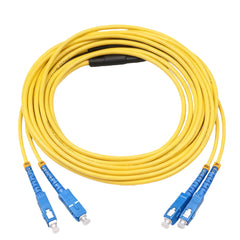 Square-Head Dual-Core Fiber Optic Cable product image