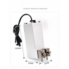 Sub Ink Cartridge – Dual-Valve Solvent Cartridge Bottle image 4