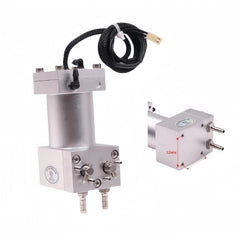Sub Ink Cartridge – UV Flatbed Silver Metal Dual-Valve Cartridge image 4