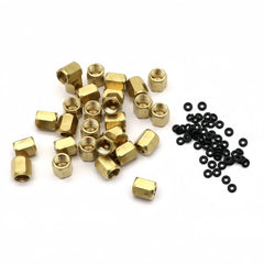 Threaded Ink Connector - 4x3mm Brass Tube Fitting product image 4