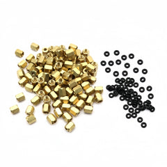 Threaded Ink Connector - 4x3mm Brass Tube Fitting product image 3