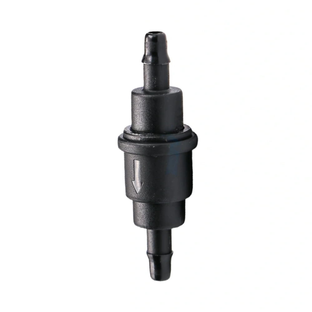 Black UV Ink Check Valve - 3mm / 4mm Tube One-Way Valve product image 1