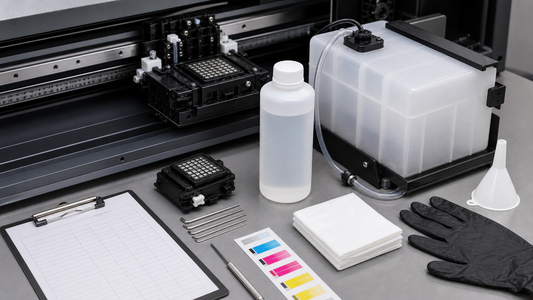 Detalles de información: sistema de tinta · mantenimiento y diagnóstico