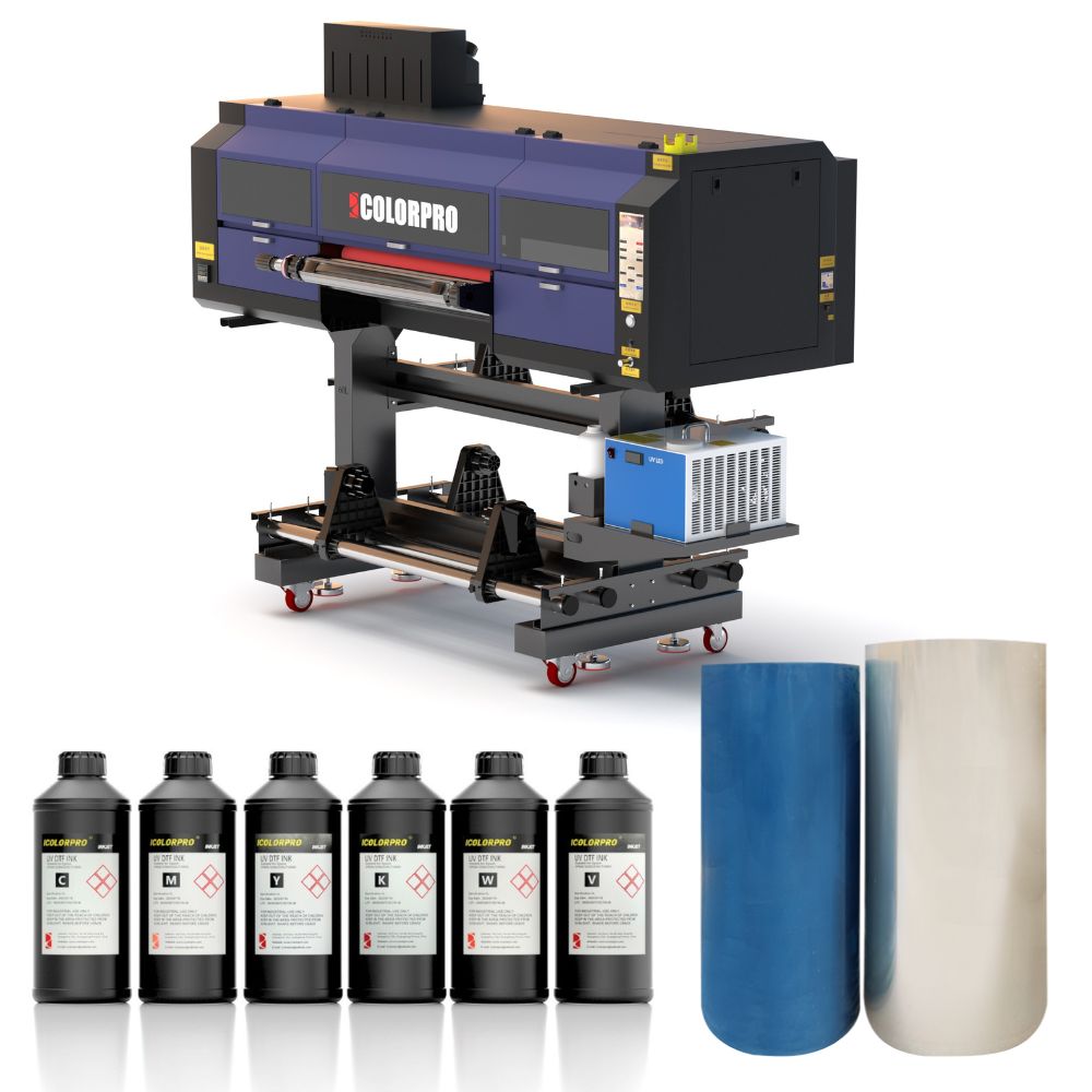 iColorPro 60cm UV DTF Printer for AB Film Transfers image 3
