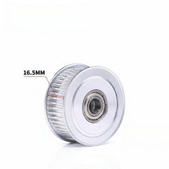 45-Tooth Aluminum Idler Pulley for Wide Format Printer image 2