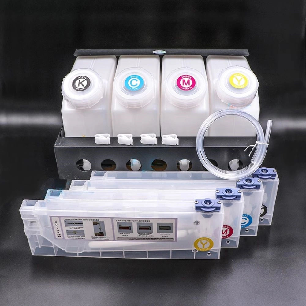 4+4 Bulk Ink Supply System for Mimaki JV33 / JV5, Mutoh & Roland image 3