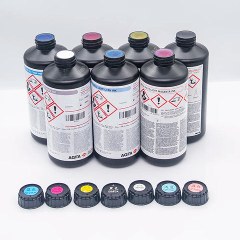 AGFA F2 Soft UV Ink - 1L for Ricoh Gen5/Gen6, KM1024 & Toshiba CE4 product image 5