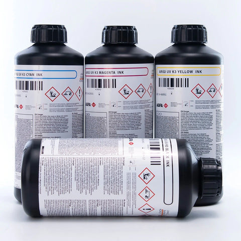 AGFA K3 UV 1L Epson DX5/XP600/i3200 — inchiostro UV neutro — per UV
