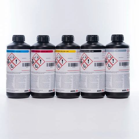 AGFA KF5 Soft UV Ink - 1L for Epson DX5/XP600/i3200 & Ricoh Gen5i product image 2