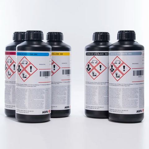 AGFA KF5 Soft UV Ink - 1L for Epson DX5/XP600/i3200 & Ricoh Gen5i product image 3