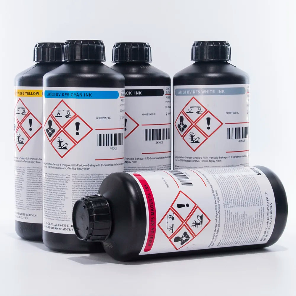 AGFA KF5 Soft UV Ink - 1L for Epson DX5/XP600/i3200 & Ricoh Gen5i product image 7