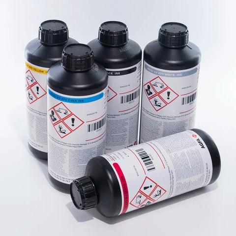 AGFA KF5 Soft UV Ink - 1L for Epson DX5/XP600/i3200 & Ricoh Gen5i product image 8