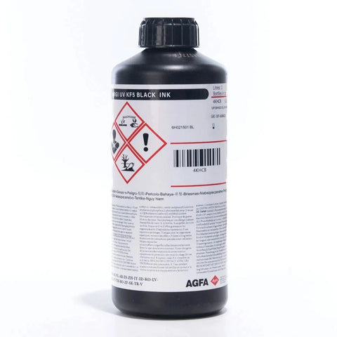 AGFA KF5 Soft UV Ink - 1L Pre-Customized Color Supply
