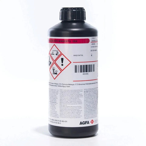 AGFA KF5 Soft UV Ink - 1L Pre-Customized Color Supply