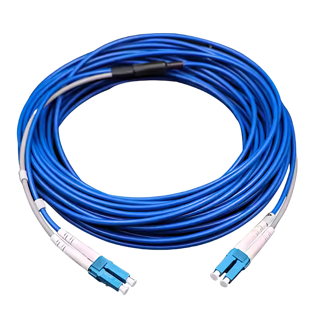Blue 13M Armored LC-LC Single Mode Fiber Cable for UV Printers product image