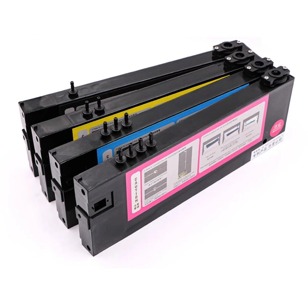 Continuous Ink Supply Sub Ink Cartridge – With Tube & Float for UV Flatbed Printer – 220ml image 2