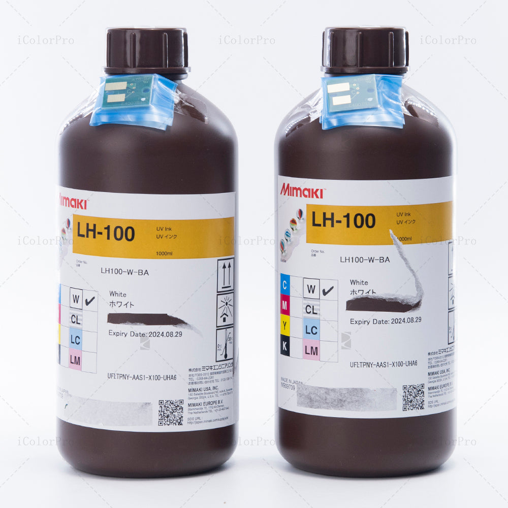 Mimaki LH 100 UV Ink - 1L for JFX200-1213 EX/JFX200-2513/JFX200-2513 EX bottle photo 5