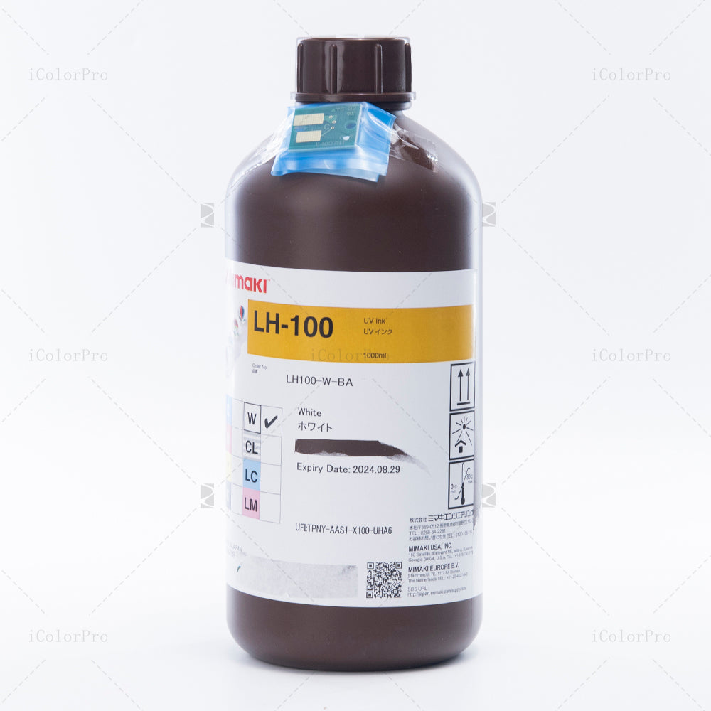 Mimaki LH 100 UV Ink - 1L for JFX200-1213 EX/JFX200-2513/JFX200-2513 EX bottle photo 9