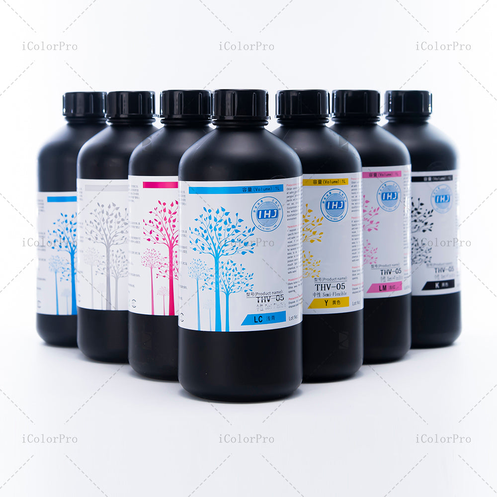 THV05 Neutral UV Ink - 1L for Konica, Ricoh & Toshiba UV Printheads bottle photo 3