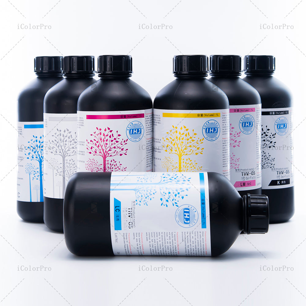 THV05 Neutral UV Ink - 1L for Konica, Ricoh & Toshiba UV Printheads bottle photo 4