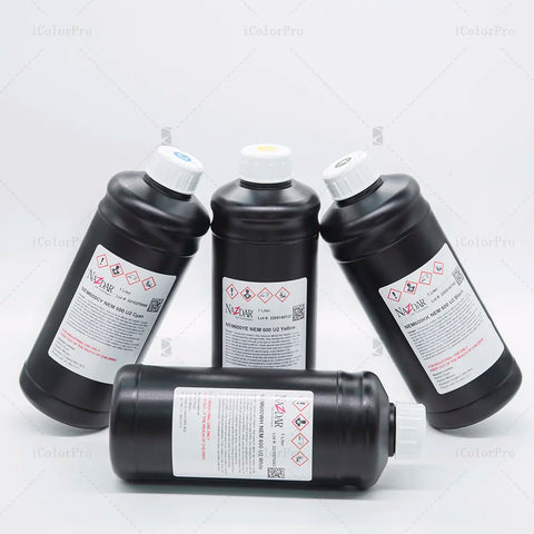 NaZdar Nem600 Neutral UV Ink - 1L for Ricoh Gen5/Gen6, KM1024 & CE4M bottle photo 6