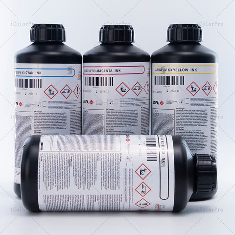 AGFA K3 Neutral UV Ink - 1L for Epson DX5/XP600/i3200 bottle photo 3