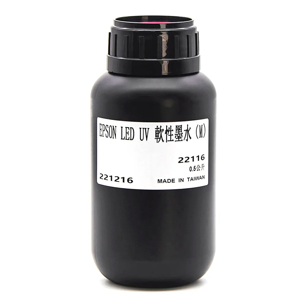 TongJou Epson Soft UV Ink - 1L for Epson UV Printheads Magenta ink bottle