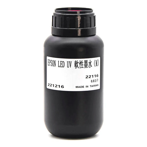 TongJou Epson Soft UV Ink - 1L for Epson UV Printheads Magenta ink bottle
