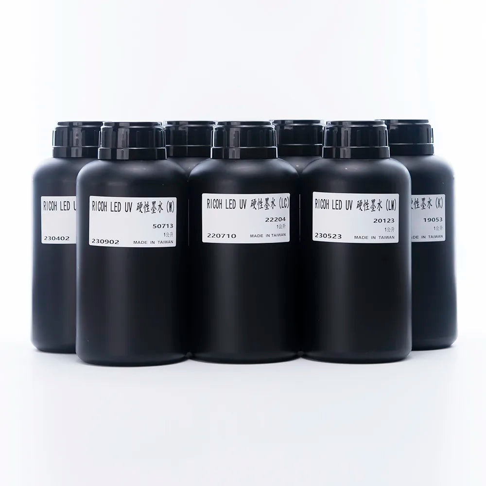 TongJou Ricoh Hard UV Ink - 1L for Ricoh Gen5/Gen6, KM1024 & CE4M product image 2