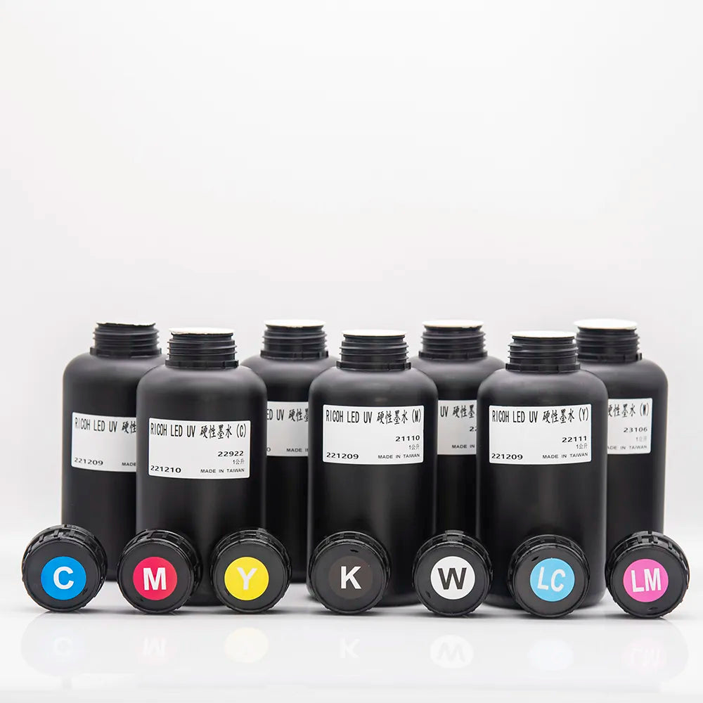 TongJou Ricoh Hard UV Ink - 1L for Ricoh Gen5/Gen6, KM1024 & CE4M product image 6