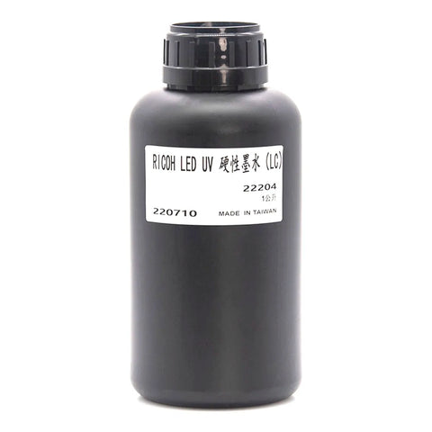 TongJou Ricoh Hard UV Ink - 1L for Ricoh Gen5/Gen6, KM1024 & CE4M Light Cyan ink bottle