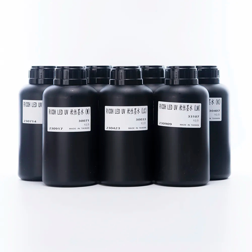 TongJou Ricoh Soft UV Ink - 1L for Ricoh Gen5/Gen6, KM1024 & CE4M bottle photo 2