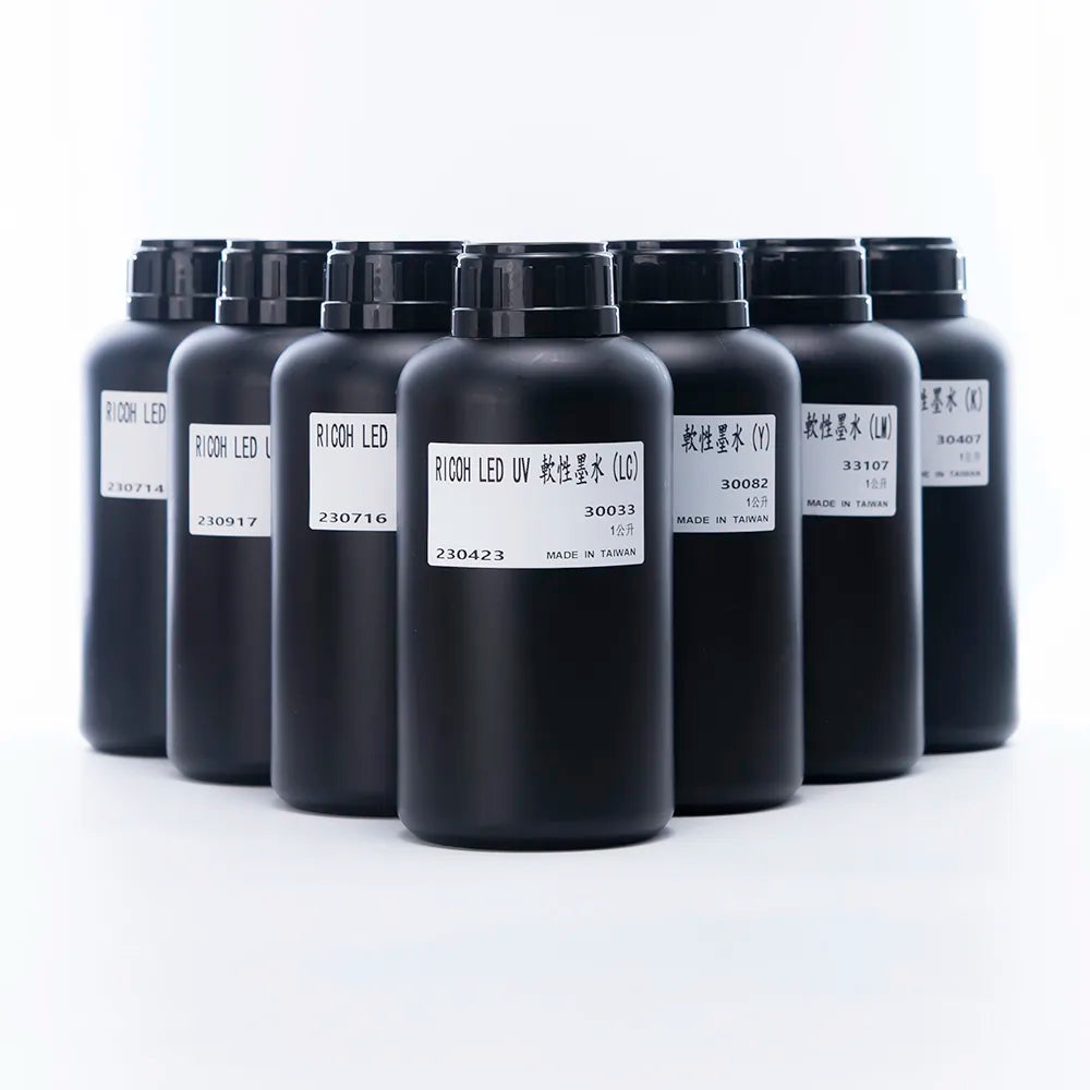 TongJou Ricoh Soft UV Ink - 1L for Ricoh Gen5/Gen6, KM1024 & CE4M bottle photo 3