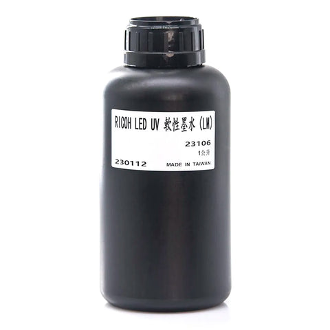TongJou Ricoh Soft UV Ink - 1L for Ricoh Gen5/Gen6, KM1024 & CE4M Light Magenta ink bottle