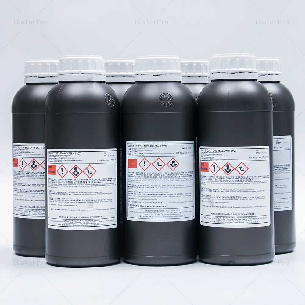 DUBUIT Neutral UV Ink - 1L for Ricoh Gen5/Gen6, KM1024 & CE4M product image 2