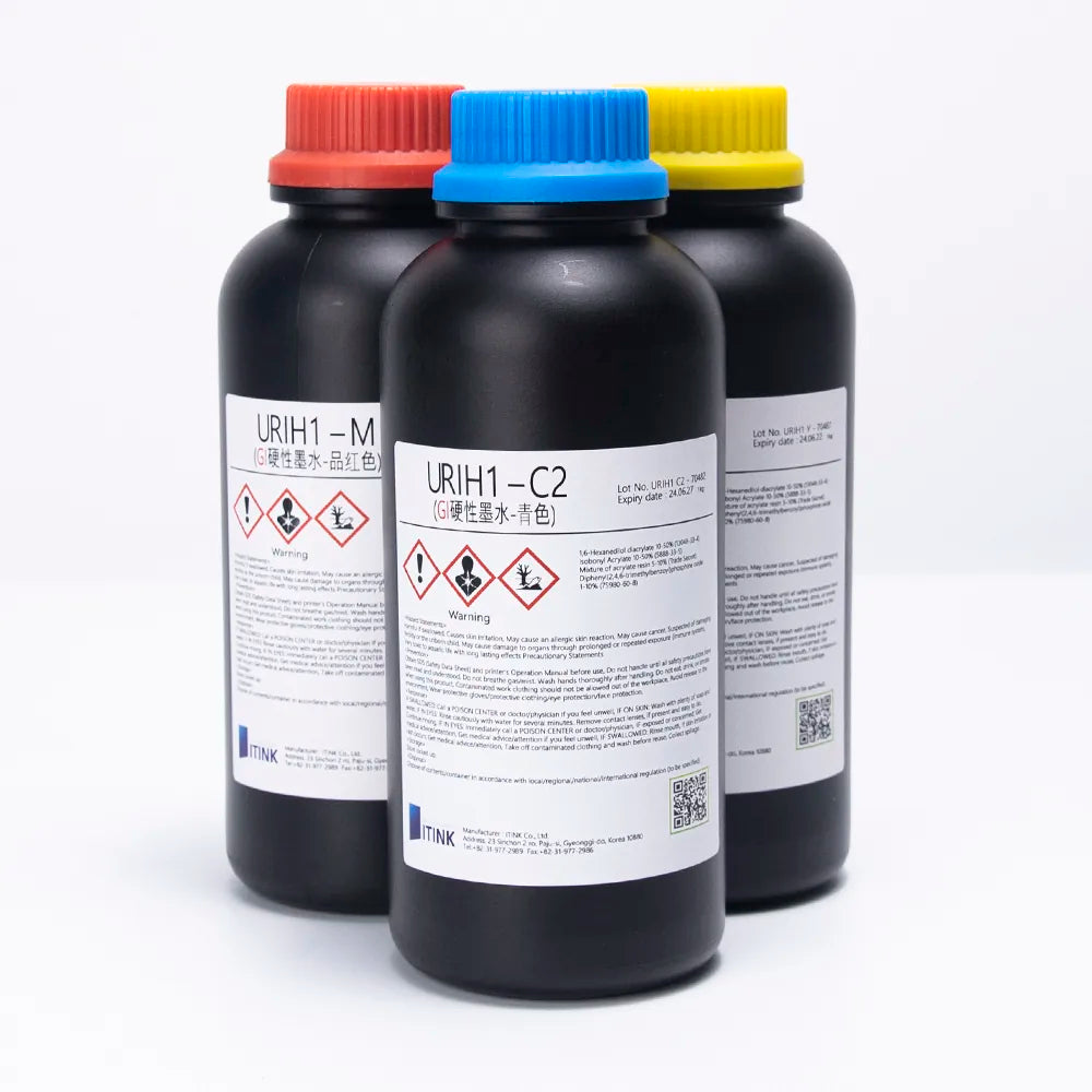Korean IT URIH1 Gen5i Hard UV Ink - 1L for Epson DX5/XP600/i3200 & Ricoh Gen5i product image 3