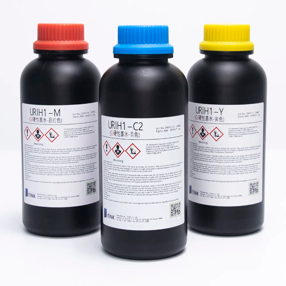 Korean IT URIH1 Gen5i Hard UV Ink - 1L for Epson DX5/XP600/i3200 & Ricoh Gen5i product image 4