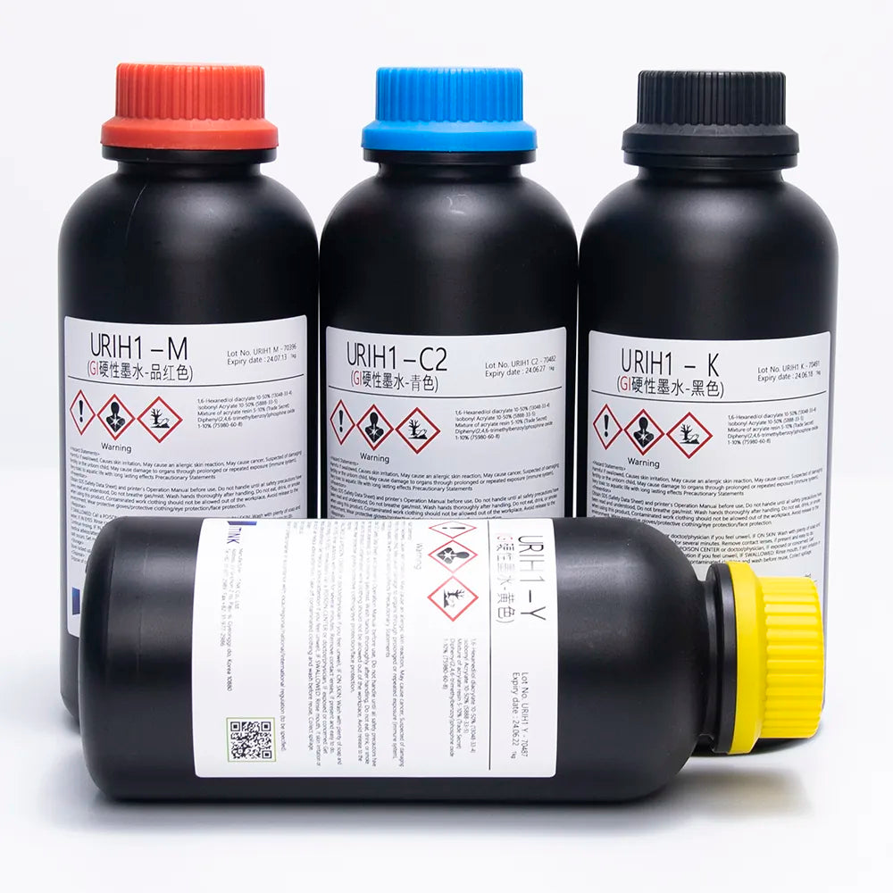 Korean IT URIH1 Gen5i Hard UV Ink - 1L for Epson DX5/XP600/i3200 & Ricoh Gen5i product image 5