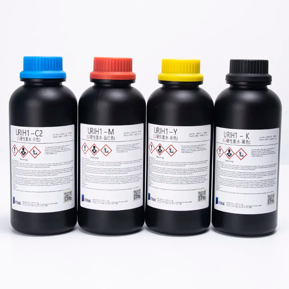 Korean IT URIH1 Gen5i Hard UV Ink - 1L for Epson DX5/XP600/i3200 & Ricoh Gen5i product image 2