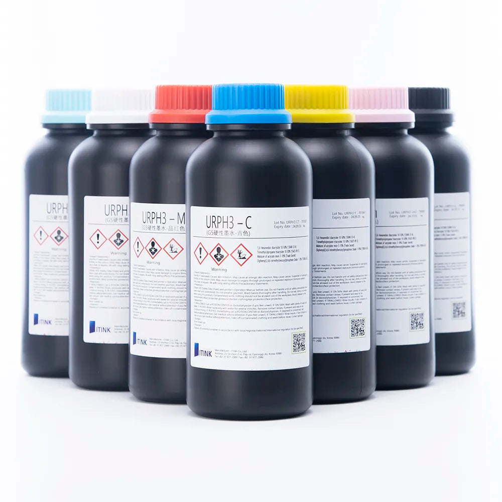 Korean IT URPH3 Hard UV Ink - 1L for Ricoh Gen5/Gen6, KM1024 & CE4M product image 2