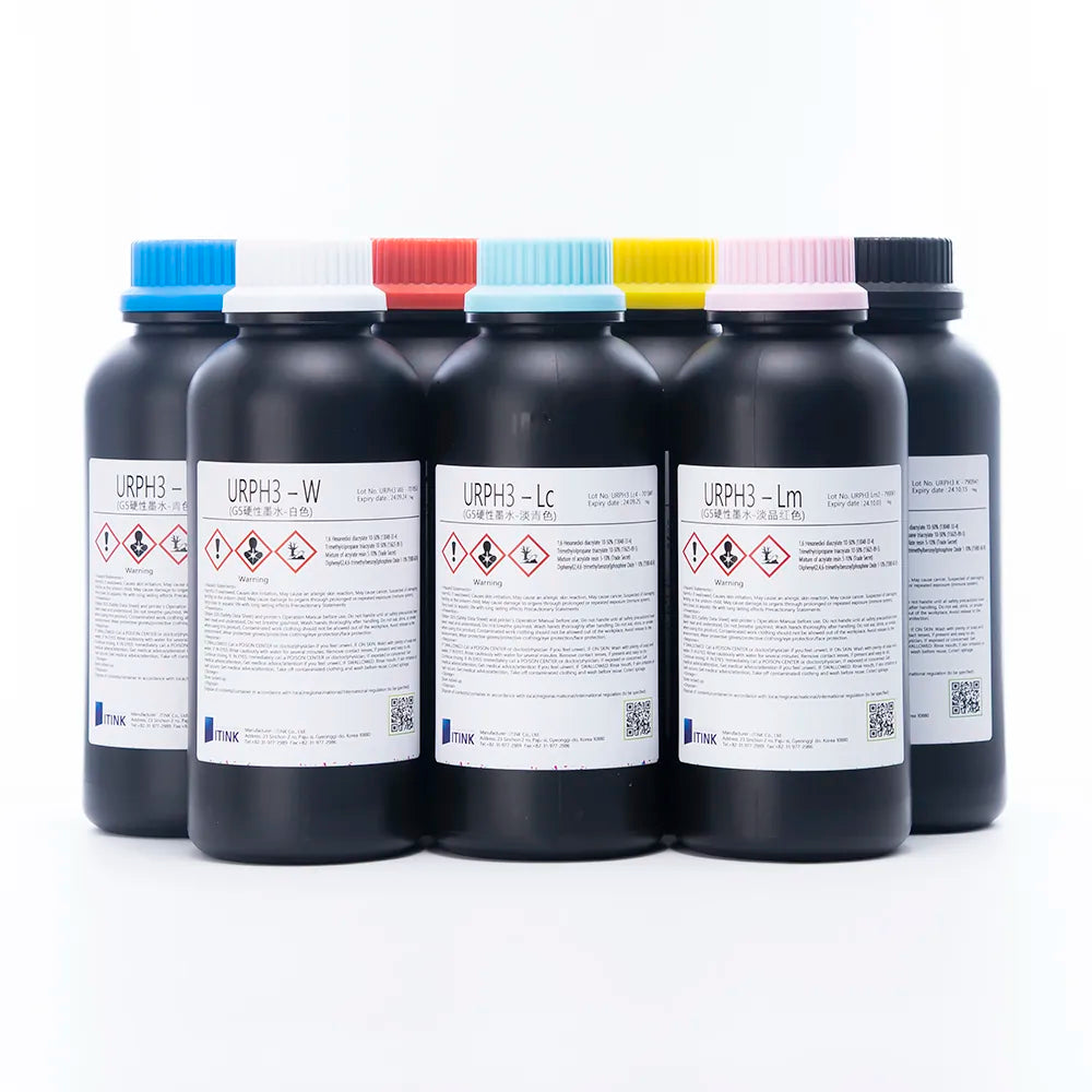 Korean IT URPH3 Hard UV Ink - 1L for Ricoh Gen5/Gen6, KM1024 & CE4M product image 3