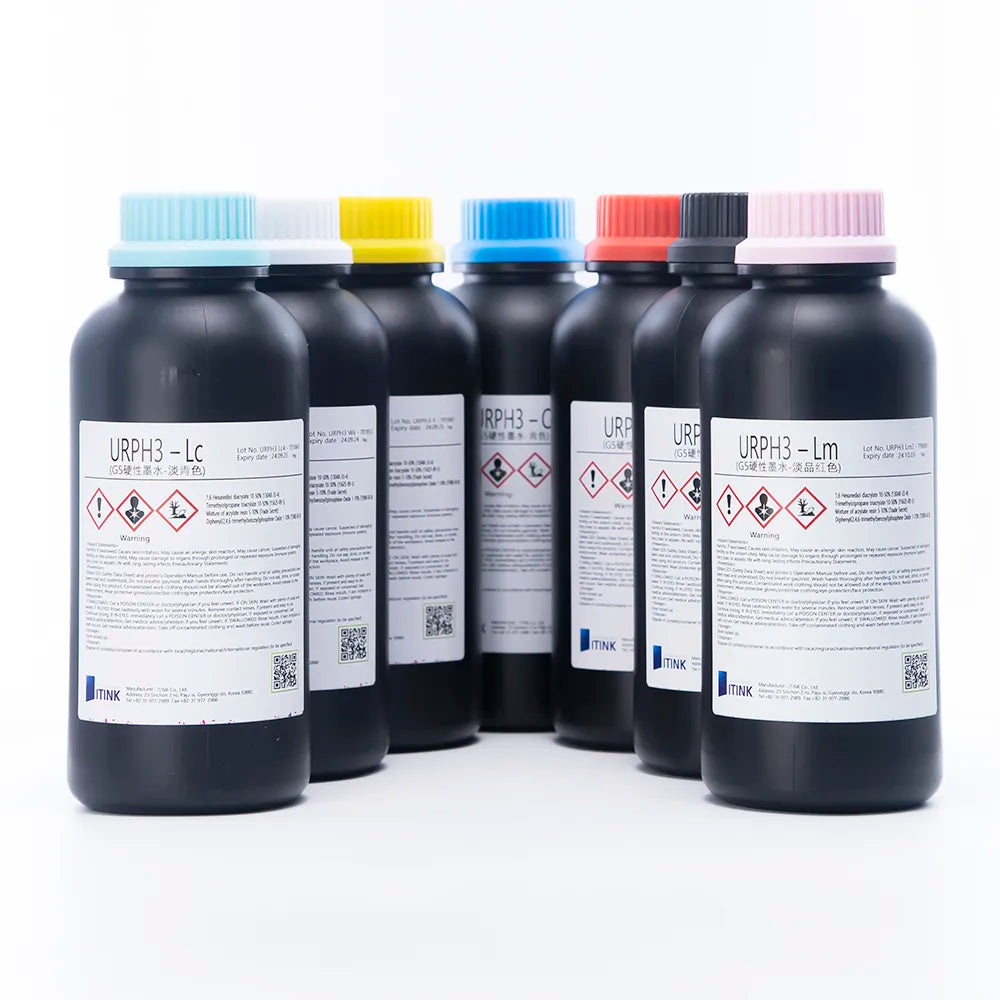 Korean IT URPH3 Hard UV Ink - 1L for Ricoh Gen5/Gen6, KM1024 & CE4M product image 4