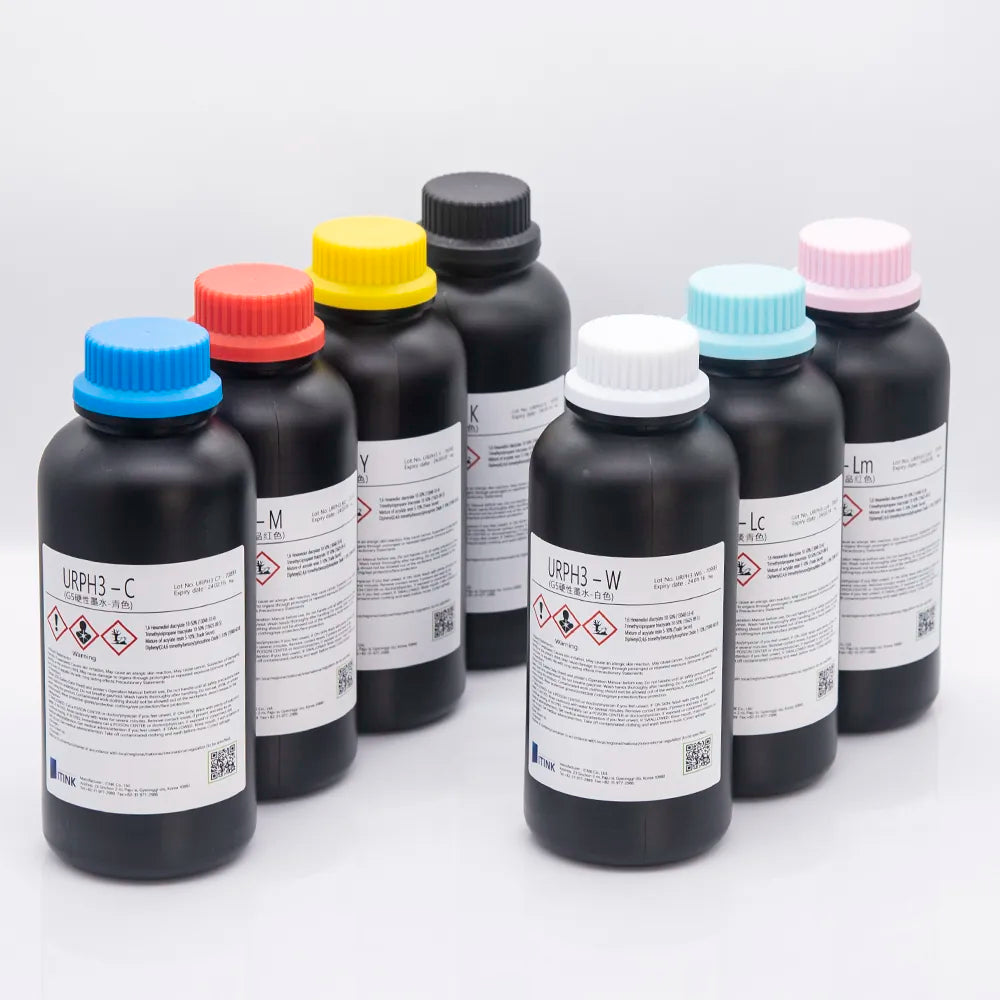 Korean IT URPH3 Hard UV Ink - 1L for Ricoh Gen5/Gen6, KM1024 & CE4M product image 5