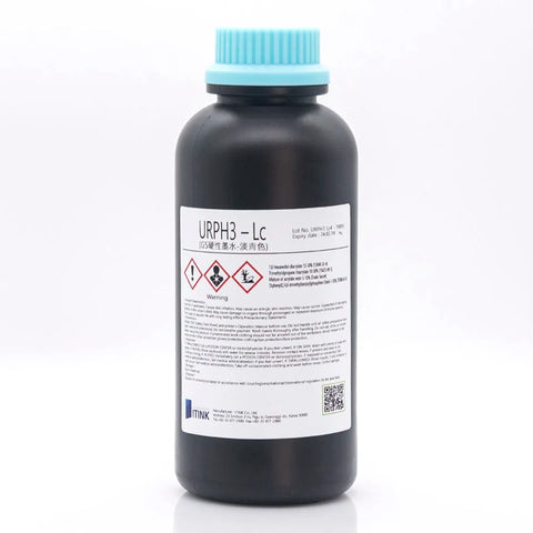 Korean IT URPH3 Hard UV Ink - 1L for Ricoh Gen5/Gen6, KM1024 & CE4M Light Cyan ink bottle