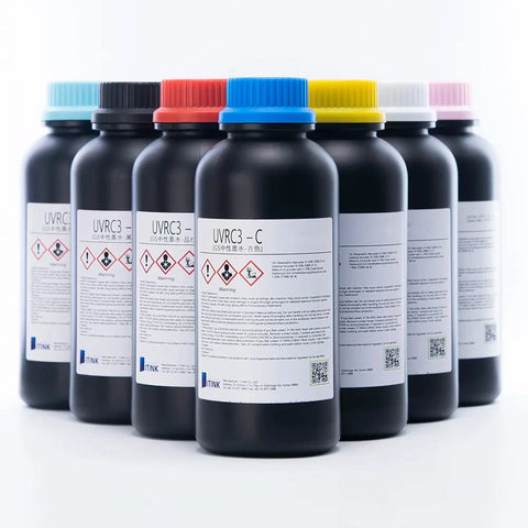 Korean IT UVRC3 Neutral UV Ink - 1L for Ricoh Gen5/Gen6, KM1024 & CE4M