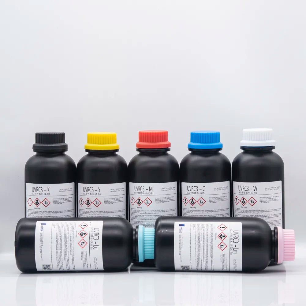 Korean IT UVRC3 Neutral UV Ink - 1L for Ricoh Gen5/Gen6, KM1024 & CE4M product image 5